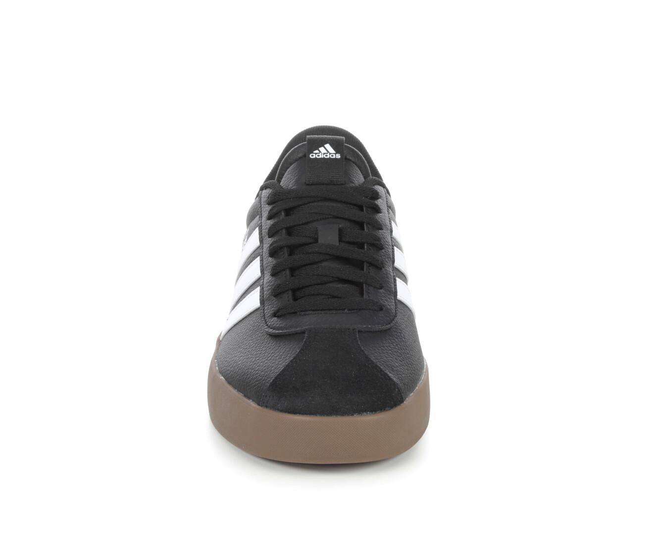 Adidas vl court hot sale nubuck sneakers mens