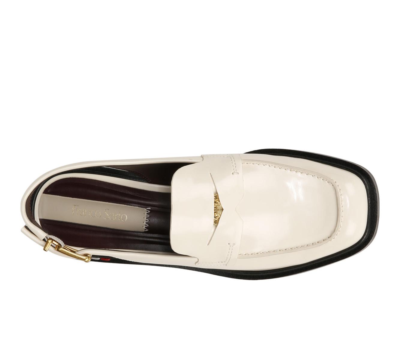 Women's Franco Sarto Giada Slingback Heeled Loafers