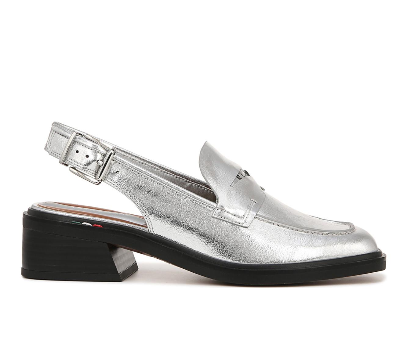 Women's Franco Sarto Giada Slingback Heeled Loafers