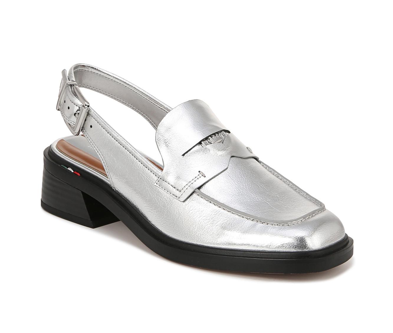 Women's Franco Sarto Giada Slingback Heeled Loafers