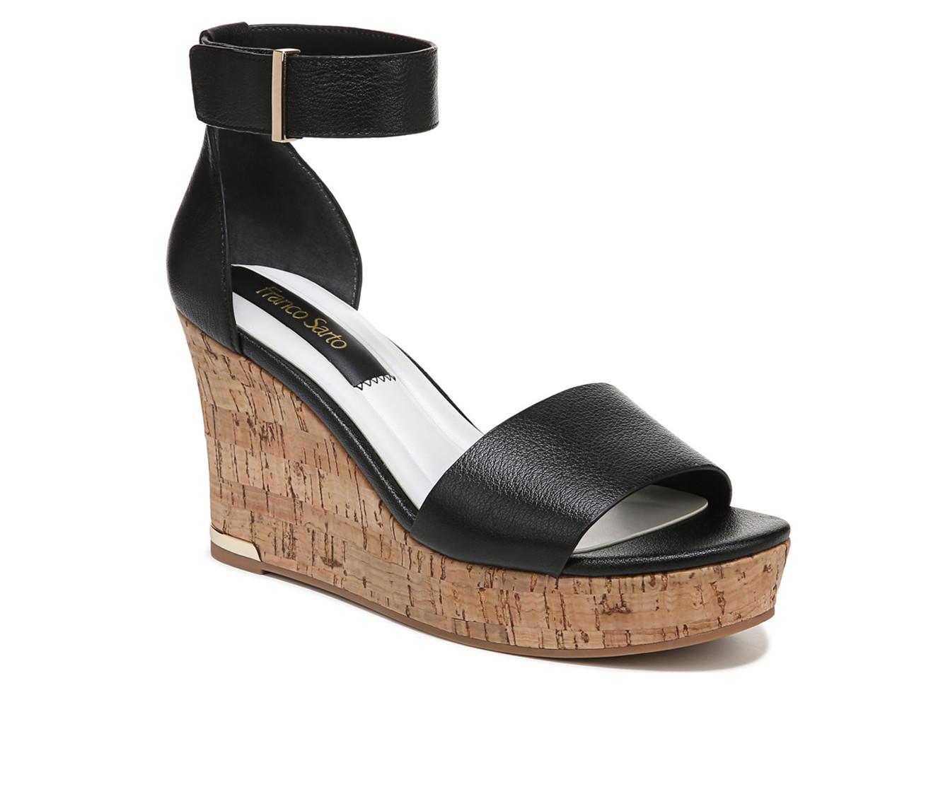 Women's Franco Sarto Clemens Cork Wedge Sandals