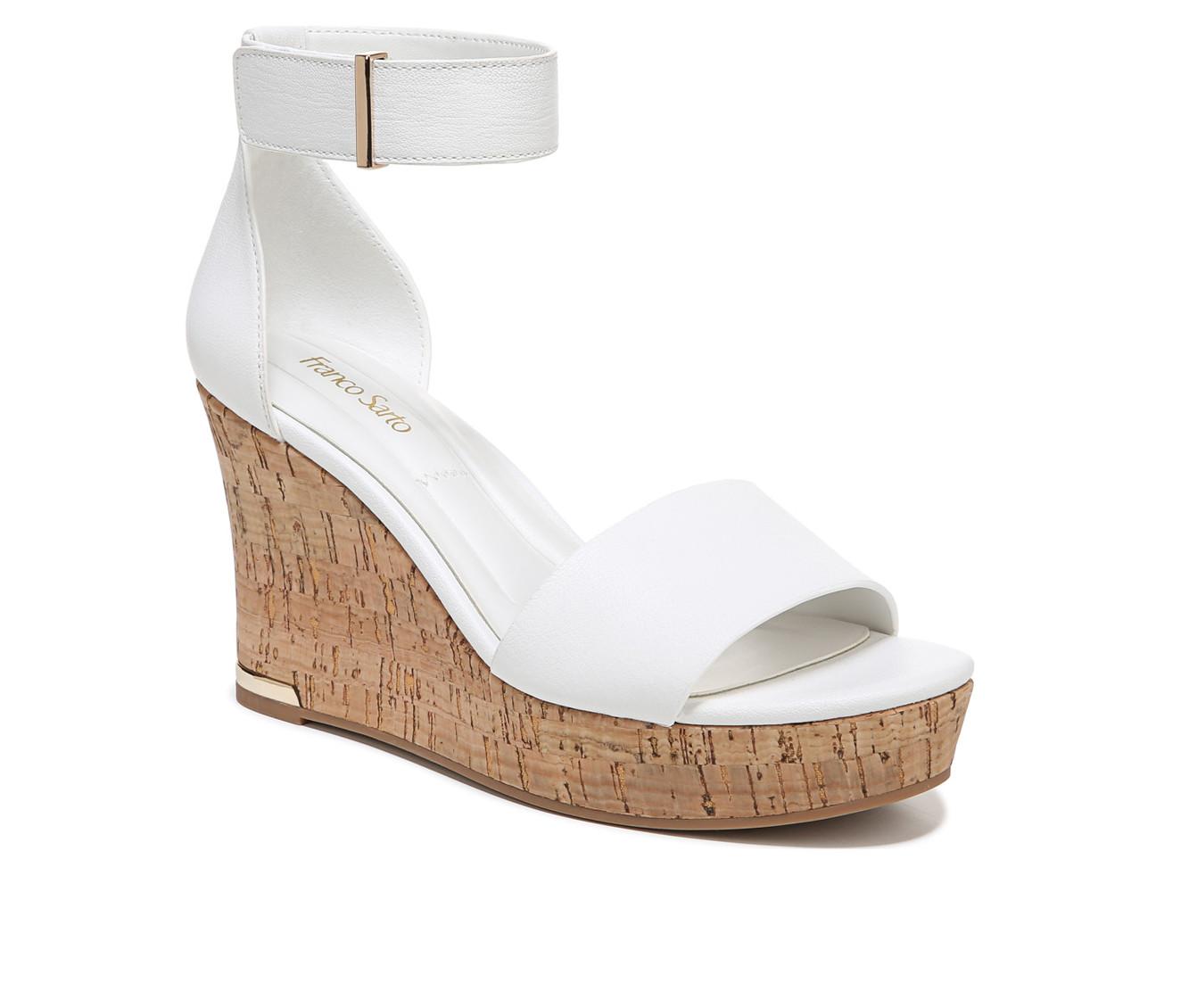 Women's Franco Sarto Clemens Cork Wedge Sandals