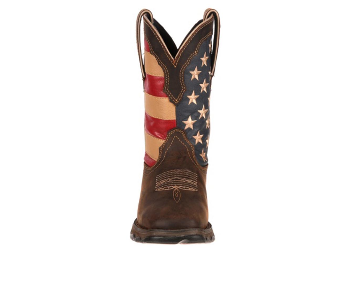 Women's Durango Patriotic Pull On Western Flag Cowboy Boots