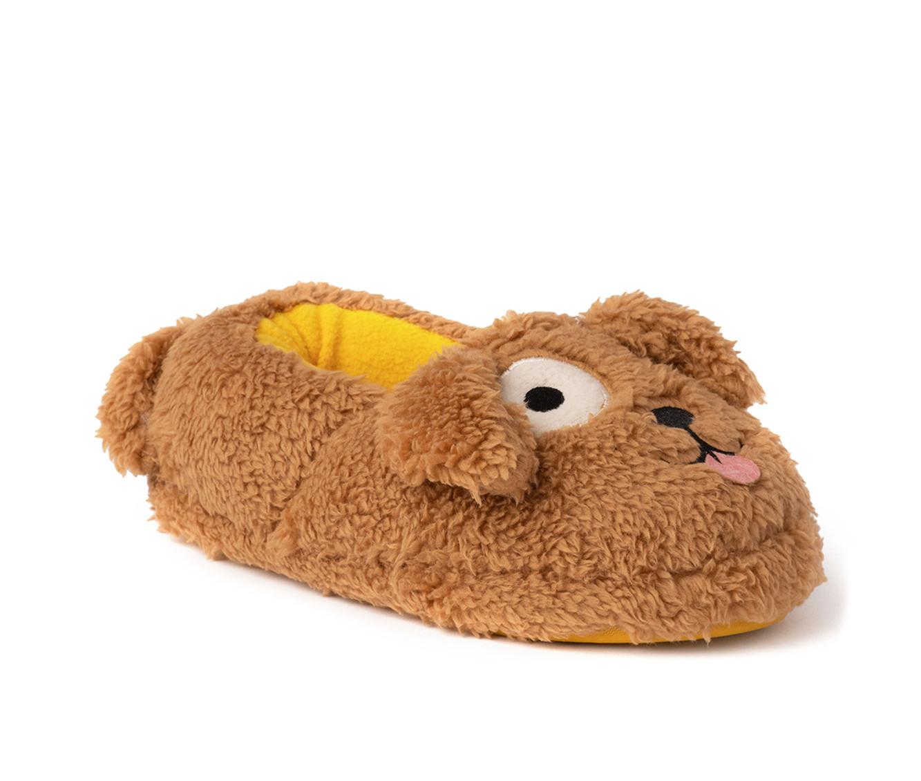 Dearfoams Toddler & Little Kid Emery Kids Critter Closed Back Slippers