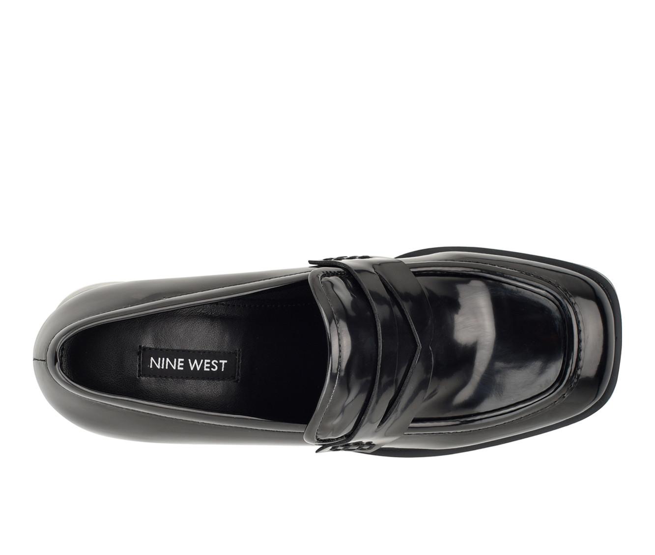 Women's Nine West Avalia Block Heel Loafers