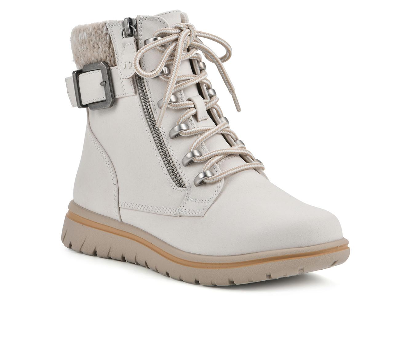 Women's Cliffs by White Mountain Hearten Lace Up Booties