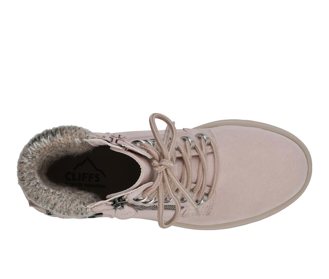 Women's Cliffs by White Mountain Hearten Lace Up Booties