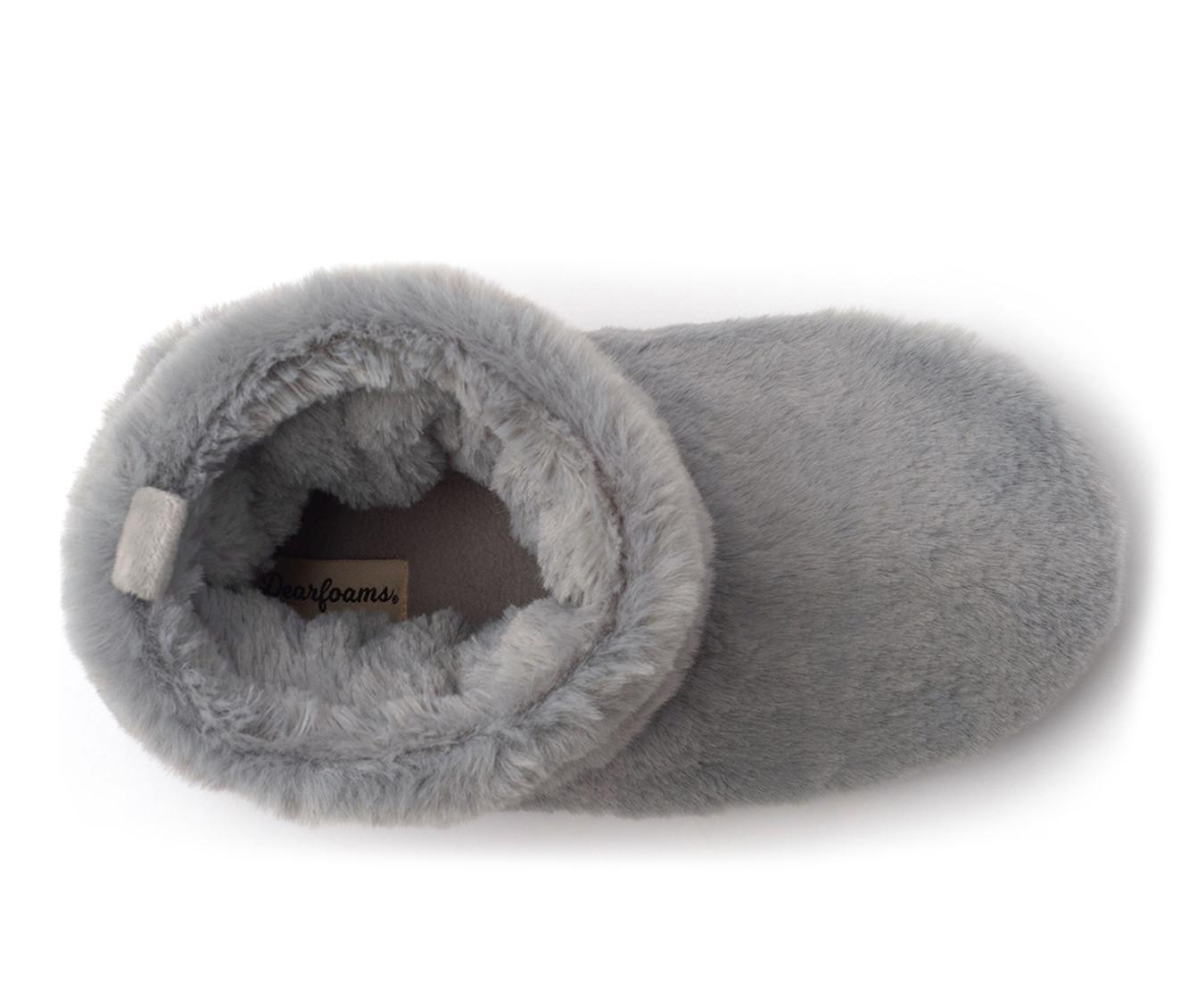 Dearfoams Kimber Furry Bootie Slippers
