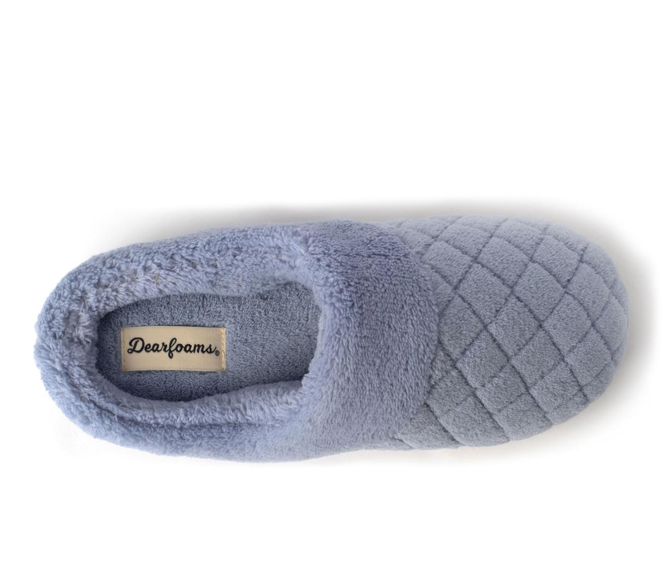 Dearfoams Libby Quilted Terry Clog Slippers