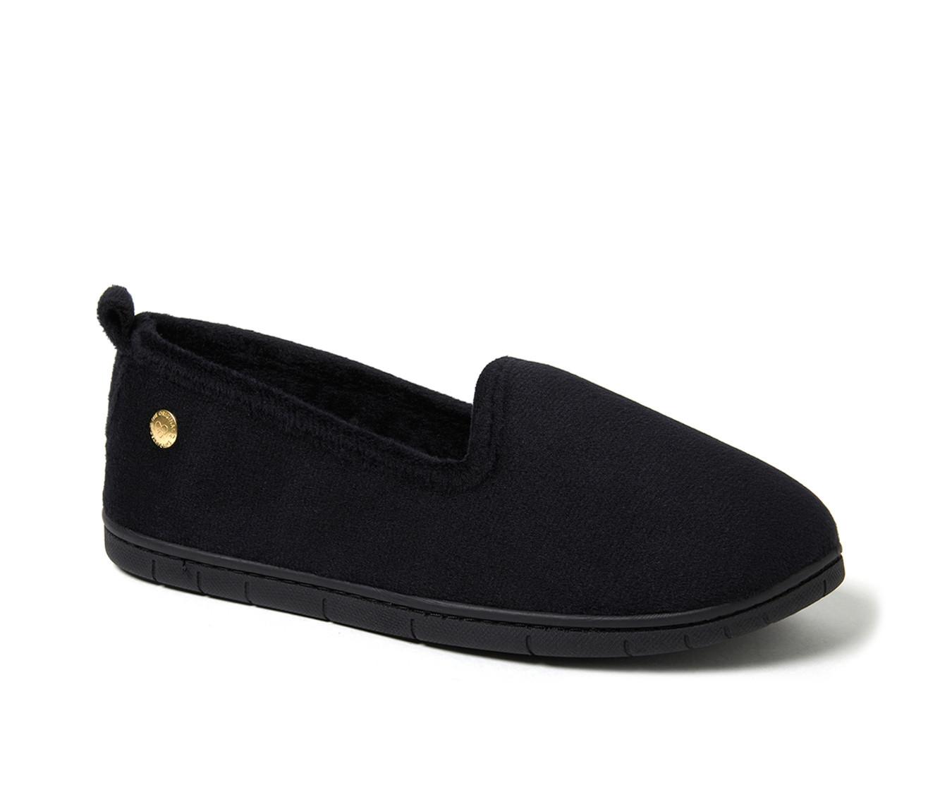 Dearfoams Rachel Velour Closed Back Slippers Shoe Carnival