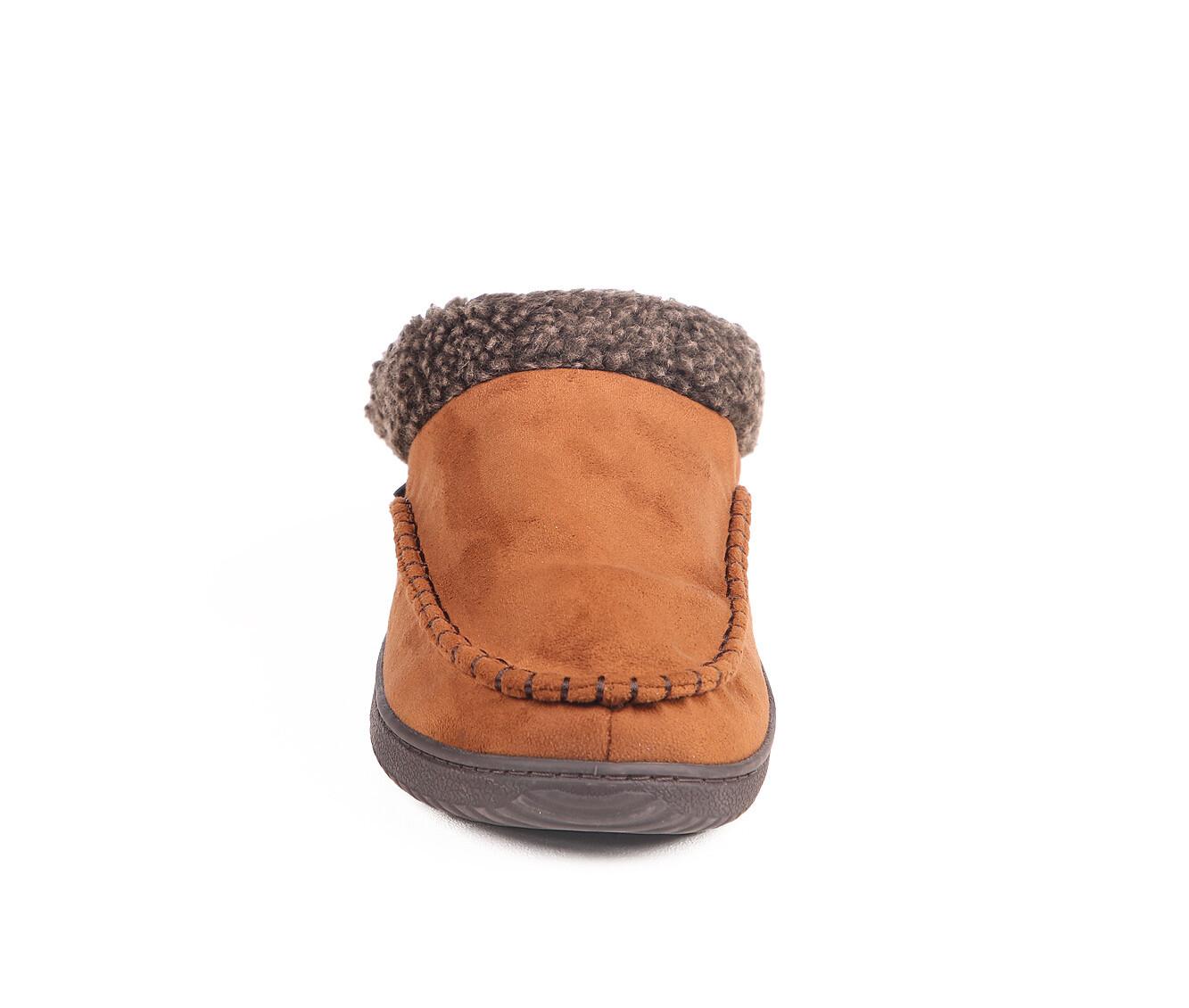 Dearfoams Marshall Microsuede Moc Toe Slippers