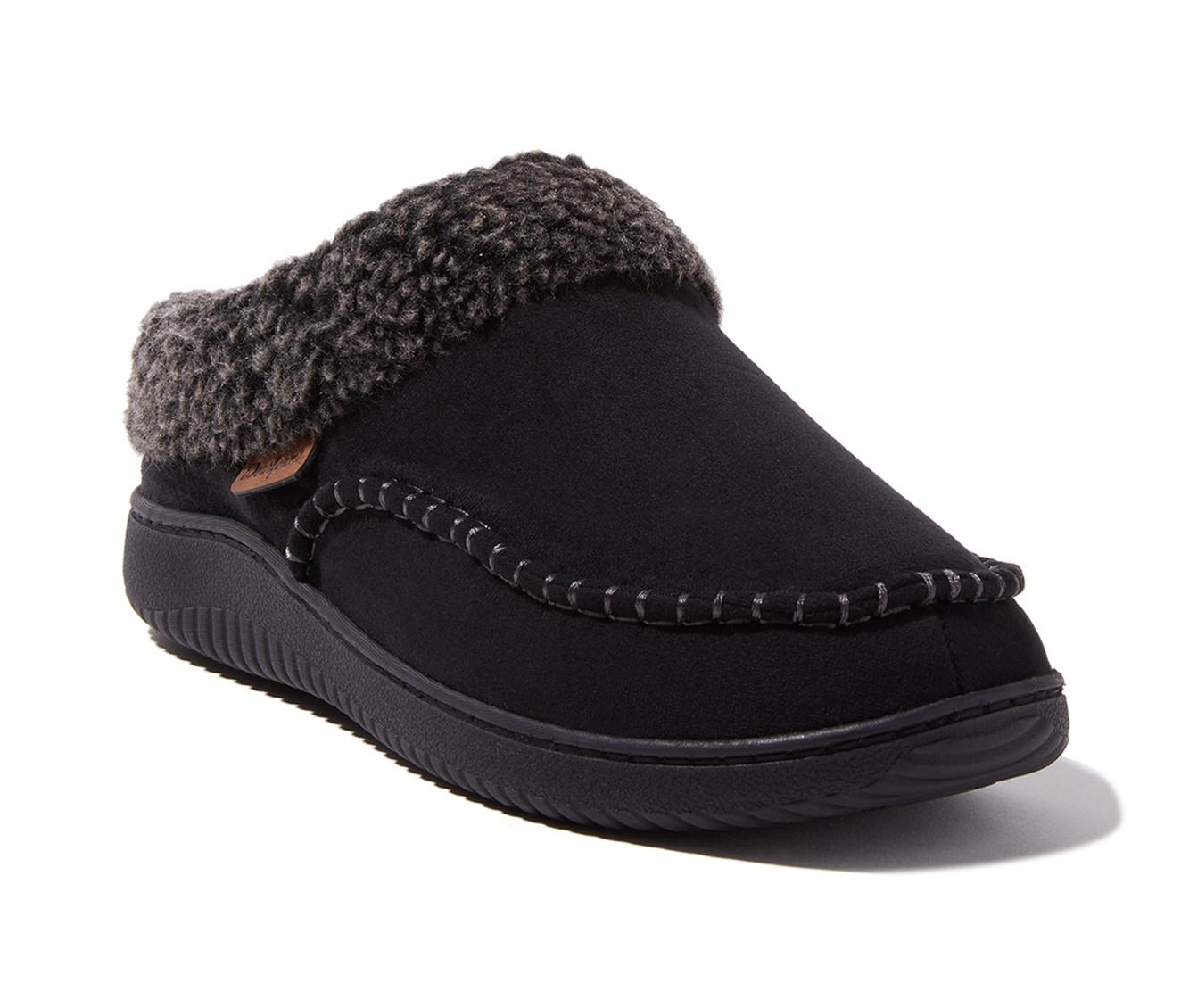 Dearfoams Marshall Microsuede Moc Toe Slippers