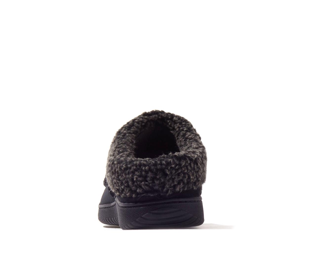 Dearfoams Marshall Microsuede Moc Toe Slippers