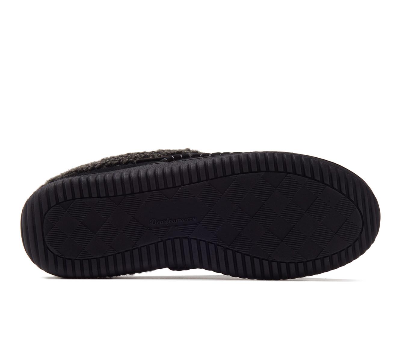 Dearfoams Marshall Microsuede Moc Toe Slippers