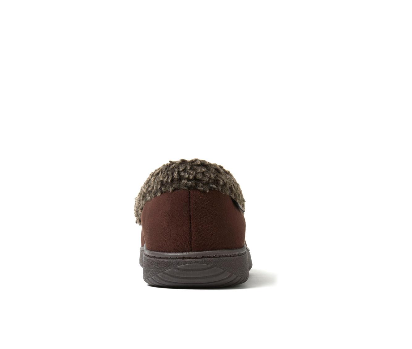 Dearfoams Alexander Microsuede Moc Slippers