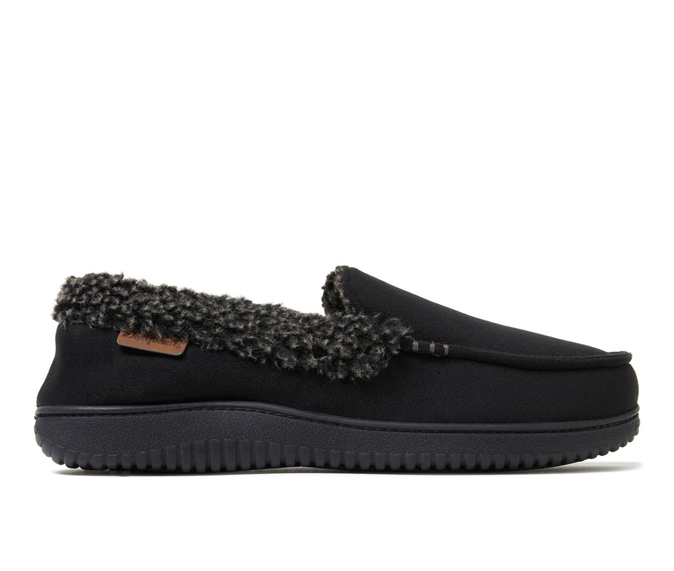 Dearfoams Alexander Microsuede Moc Slippers