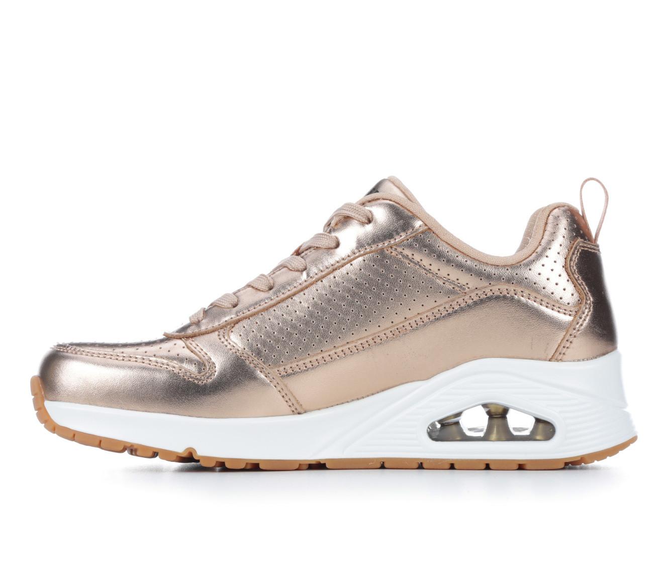 Zapatos skechers shop women's gold