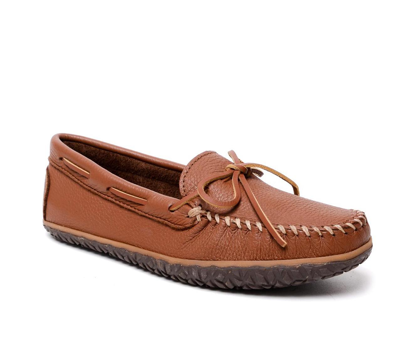 Men's Minnetonka Moosehide Tread Loafers