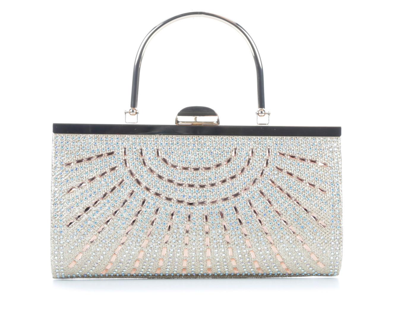 Vanessa Metal Frame Burst Bag