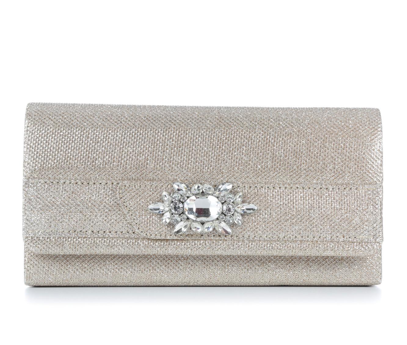 Four Seasons Handbags Brooch Clutch