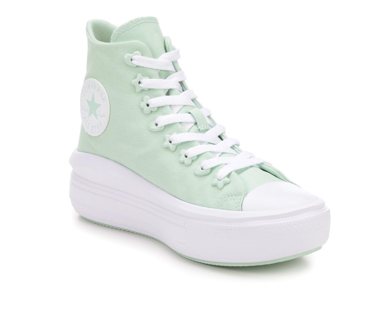 Converse Chuck Taylor All Star Move Hightop Sneaker Women s Sticky Aloe Green Size 8 Sneakers