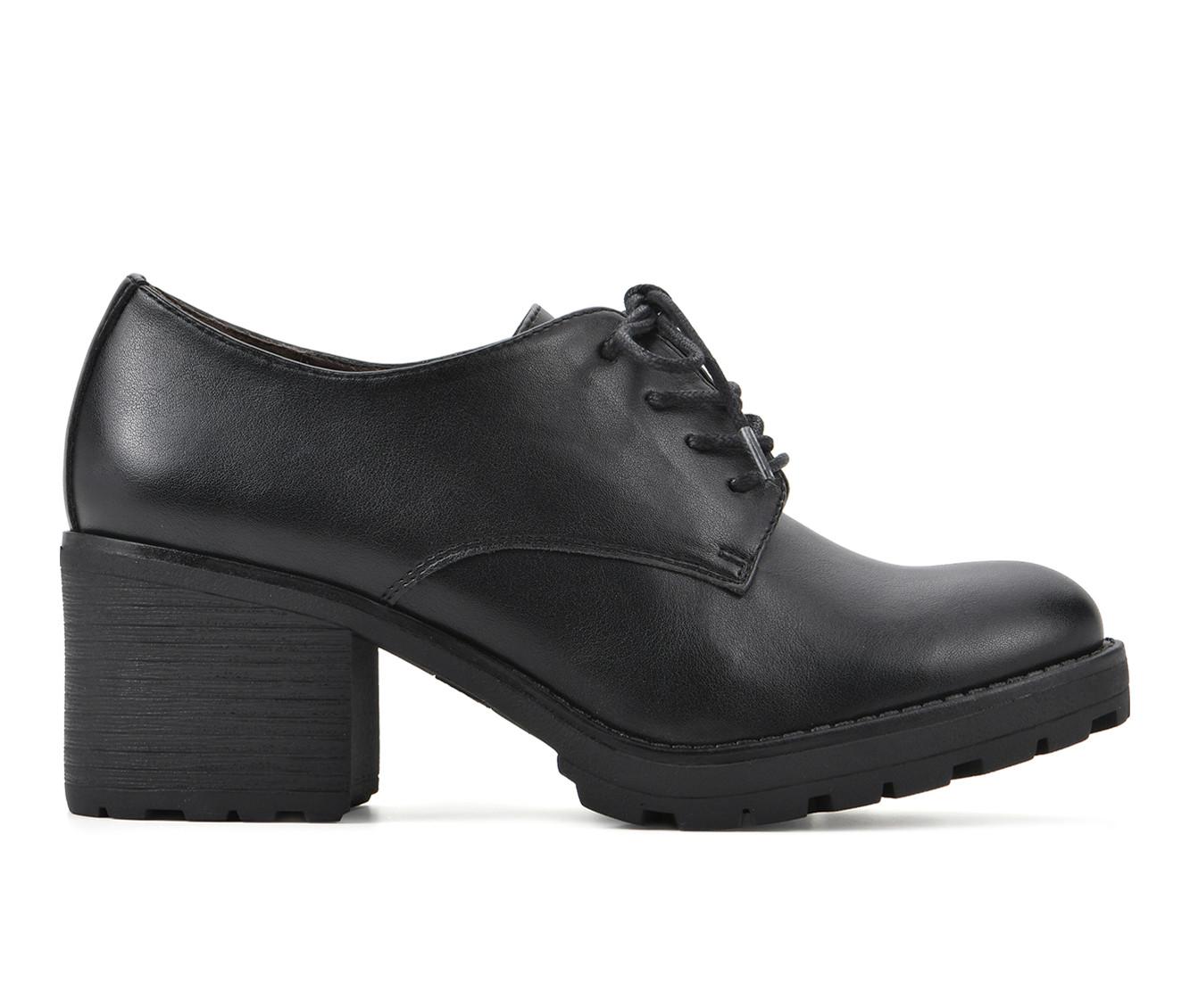 Womens block heel outlet oxfords