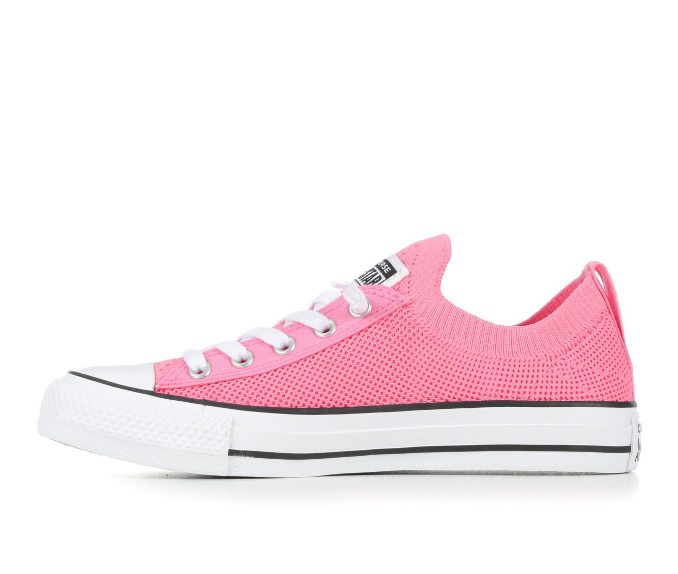 Converse Chuck Taylor All Star Big Kid Girls Knit Slip On Shoes Girl s Size 5 Brt Pink