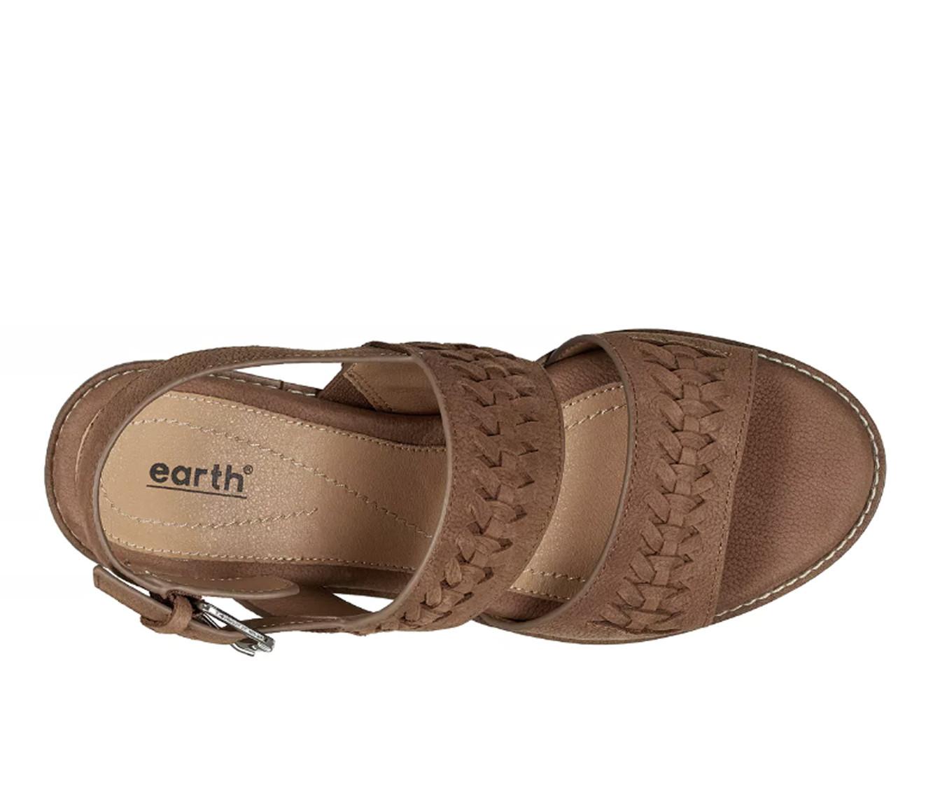 Women's EARTH FOOTWEAR Anty Block-Heel Sandals