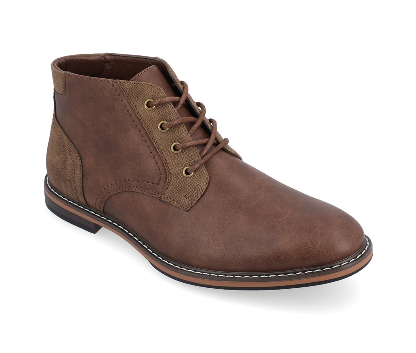 Men's Vance Co. Franco Wide Chukka Dress Boots