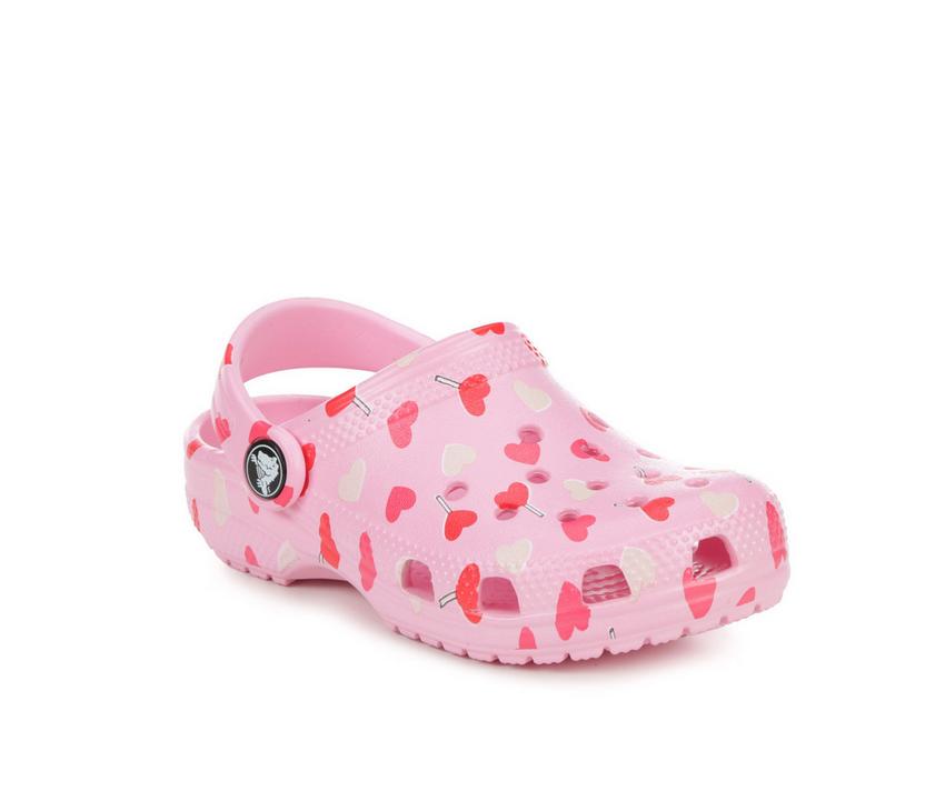 Girls' Crocs Infant Classic Heart Pop Clog
