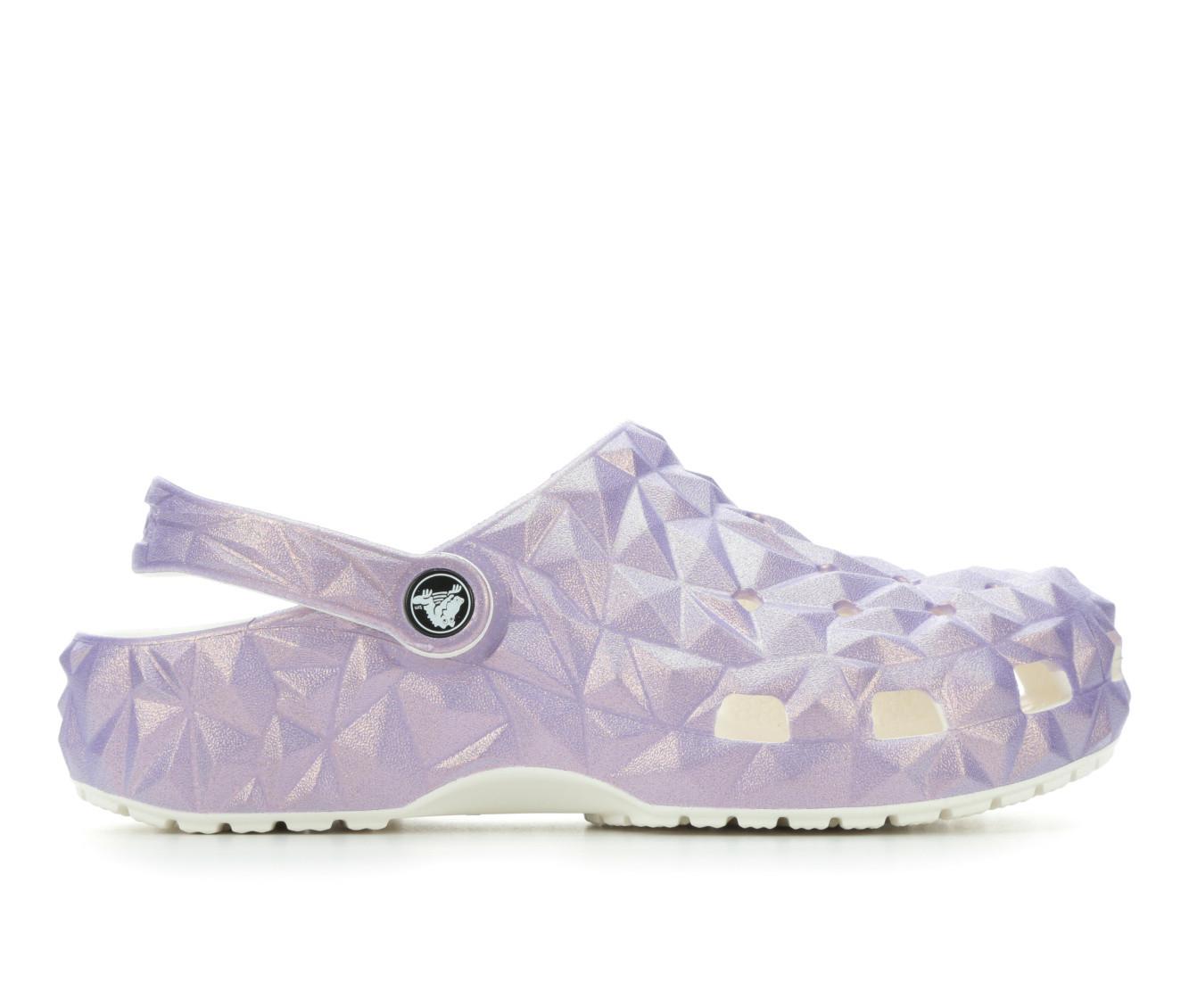 Women's Crocs Classic Iridescent Geo Clog