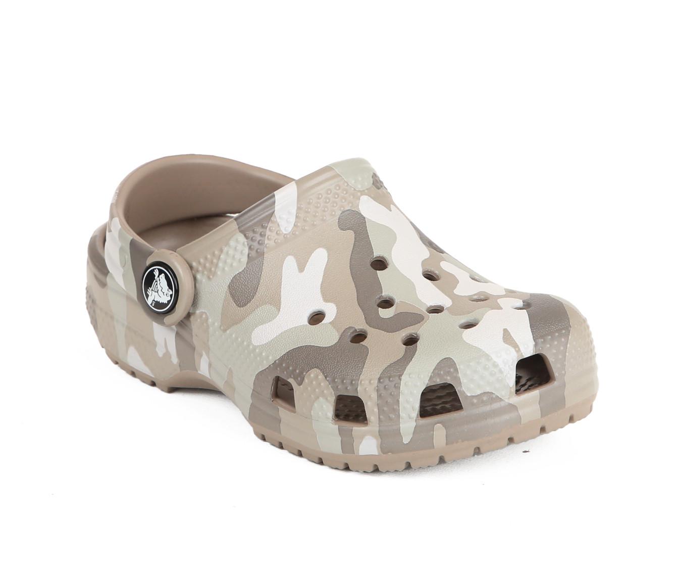 Boys' Crocs Infant & Toddler Classic Printed Camo Clogs