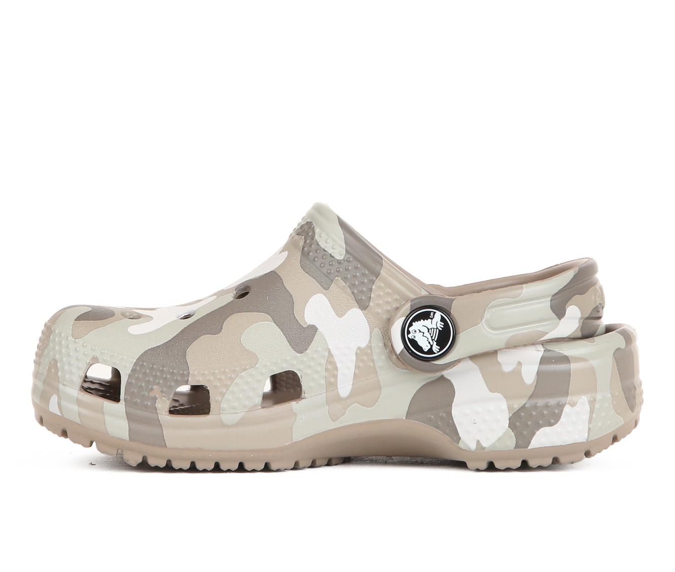 Boys' Crocs Infant & Toddler Classic Printed Camo Clogs