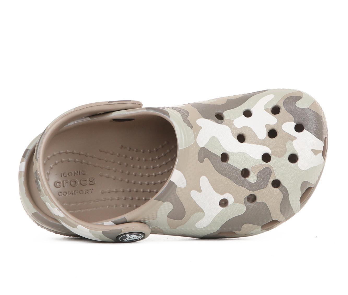 Boys' Crocs Infant & Toddler Classic Printed Camo Clogs