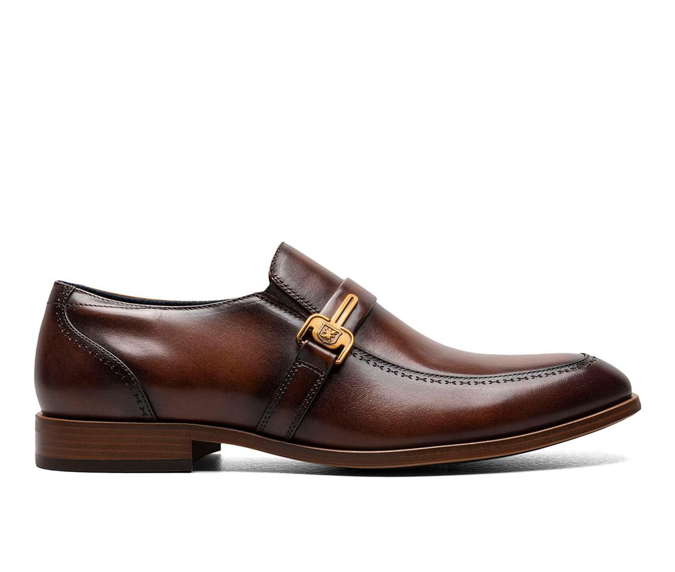 Stacy Adams Men's Kalen Chelsea Boot - Leather Upper, RedZone Footbed, Rubber Sole