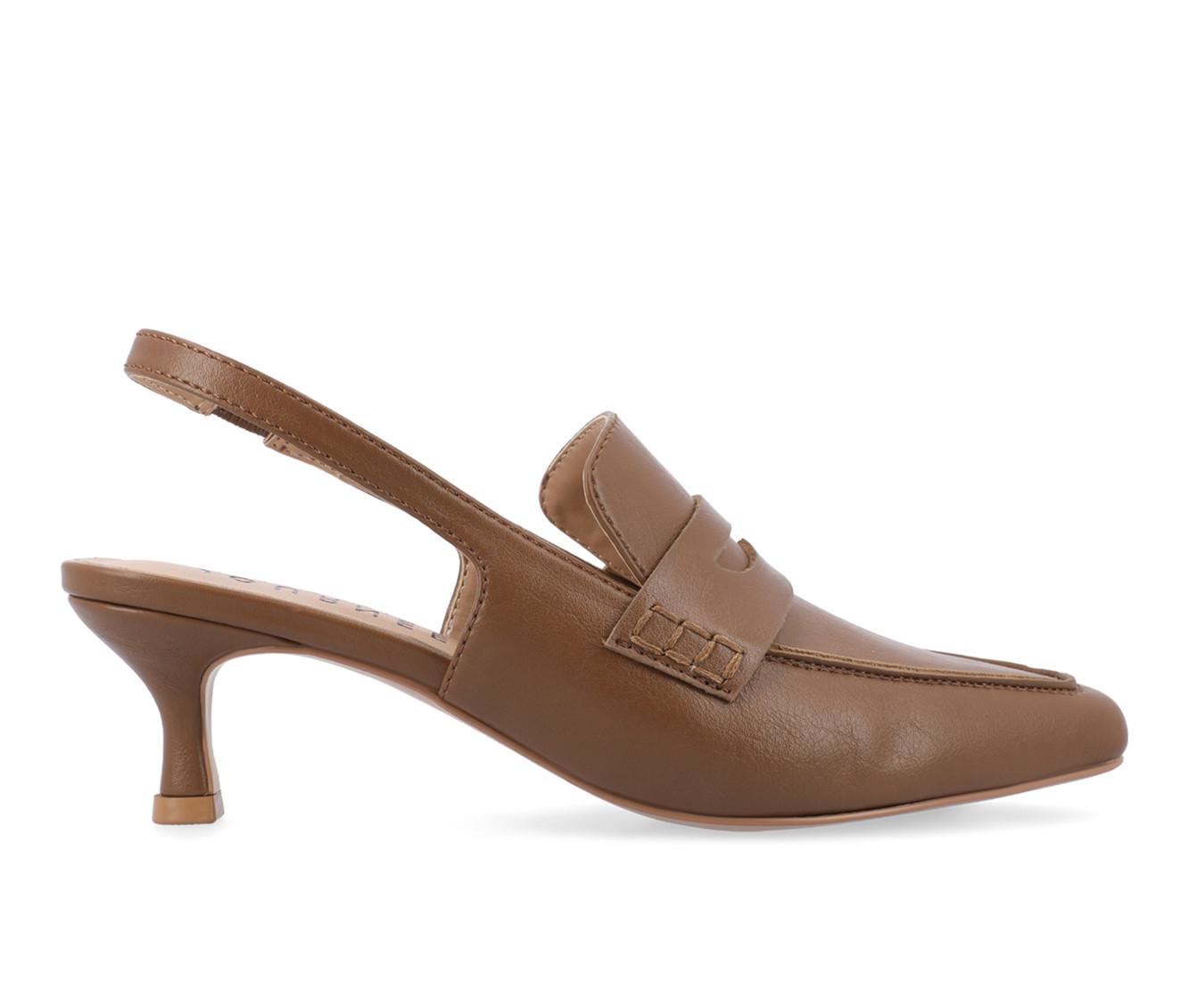 Women's Journee Collection Amory Slingback Loafer Pumps