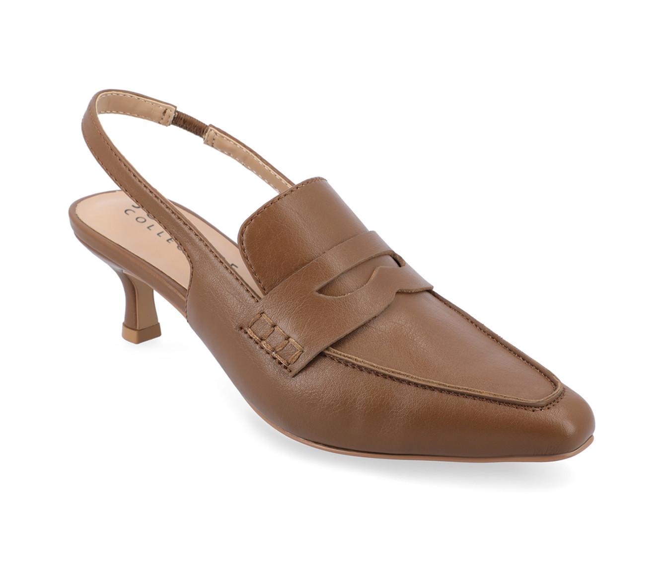 Women's Journee Collection Amory Slingback Loafer Pumps