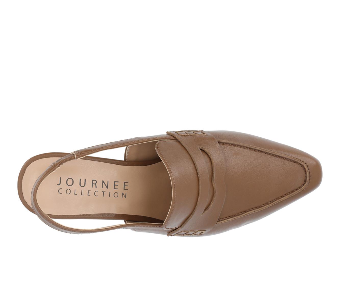 Women's Journee Collection Amory Slingback Loafer Pumps
