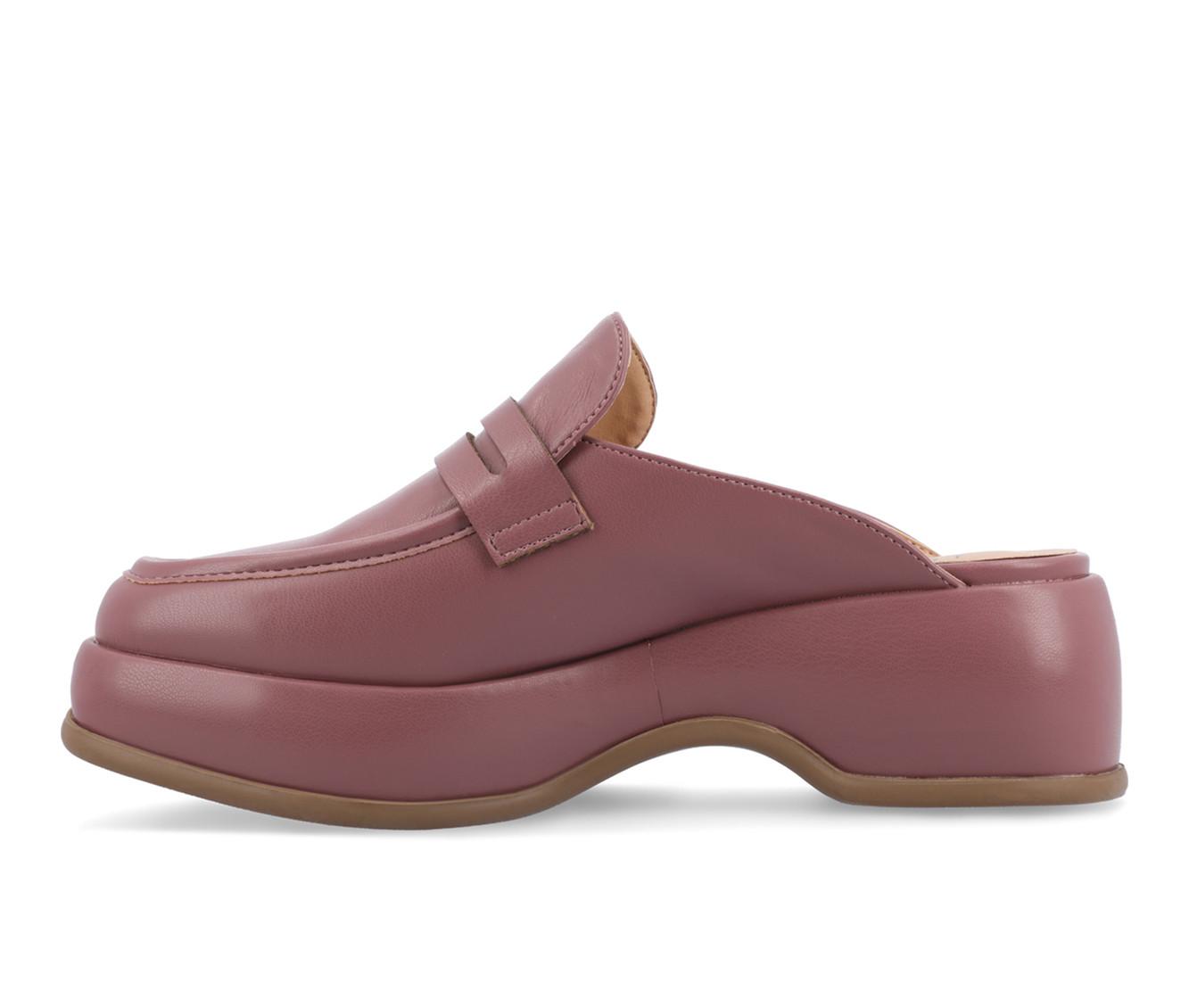 Women's Journee Collection Antonina Platform Loafer Mules