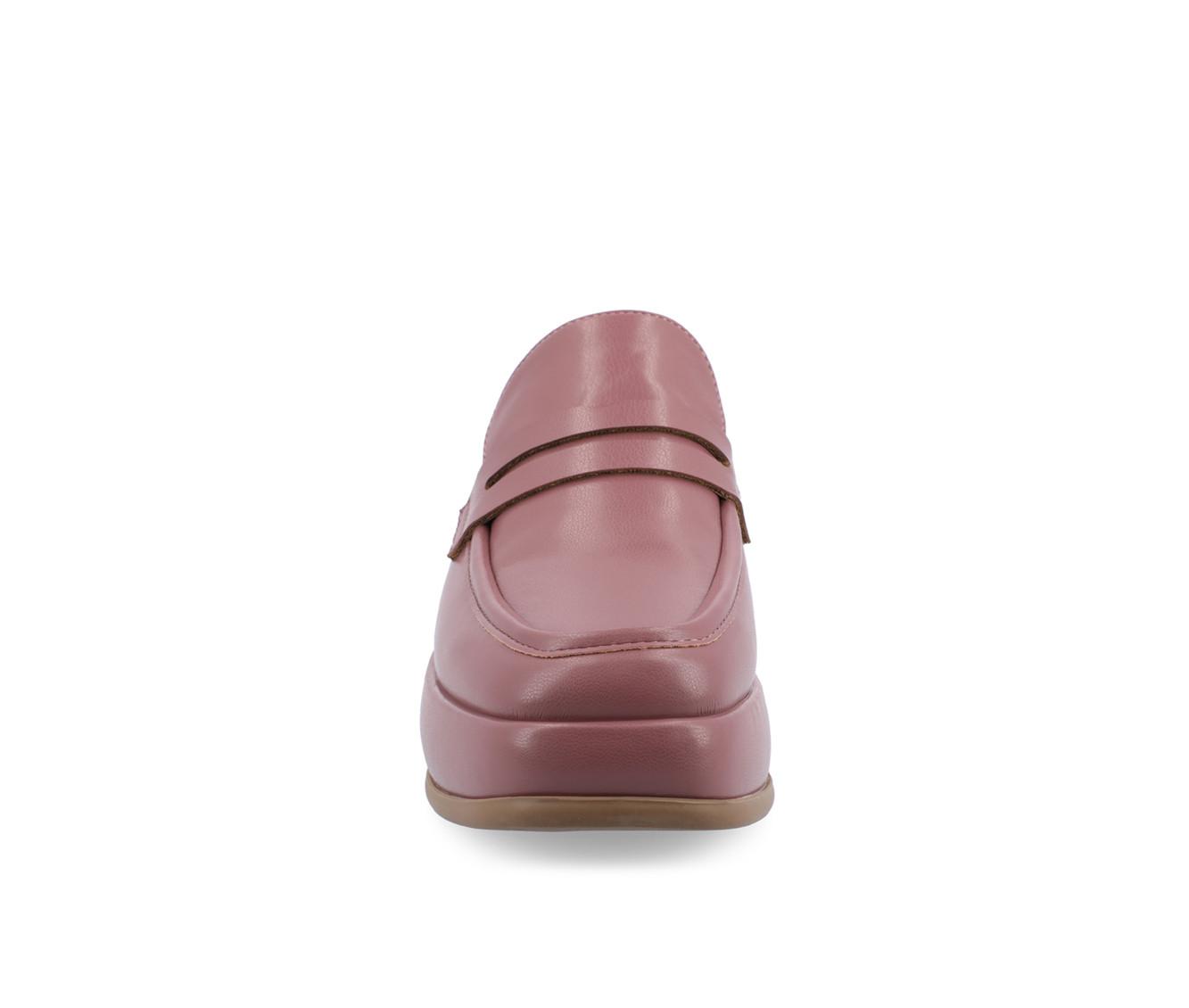 Women's Journee Collection Antonina Platform Loafer Mules