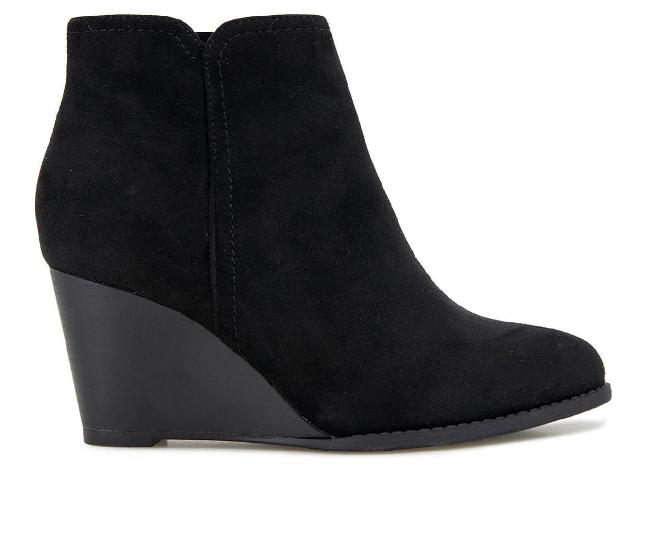 Women's KENSIE Gabriella Wedged Booties