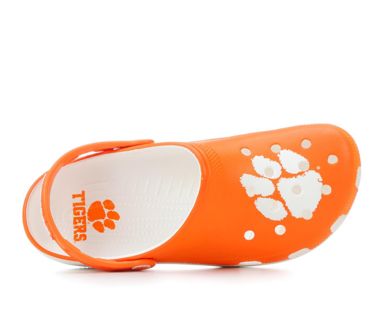 Clemson crocs clearance