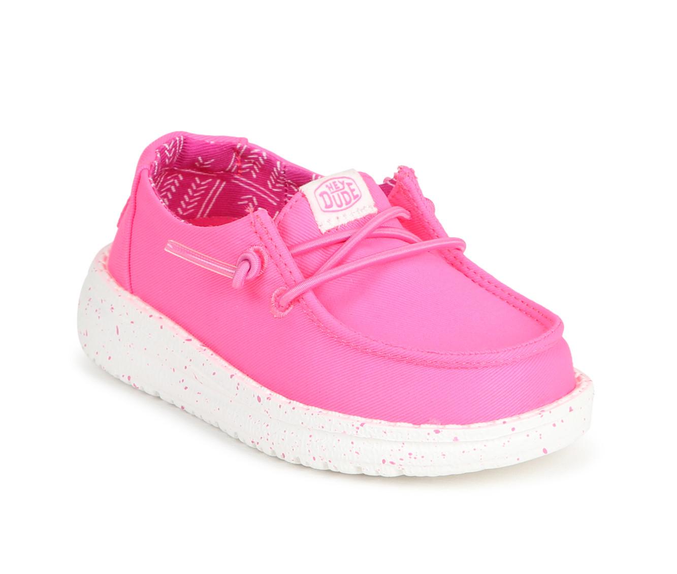 Girls' HEYDUDE Toddler Wendy Y Canvas Casual Shoes