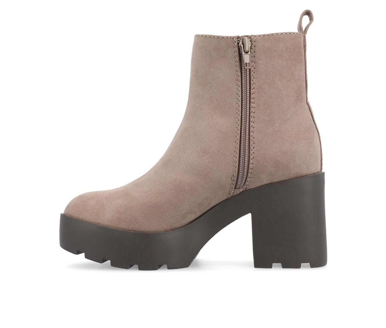 Women's Journee Collection Cassidy Platform Heeled Booties