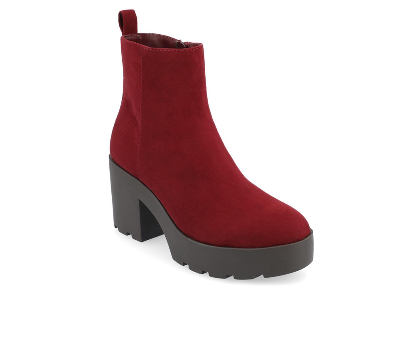 Women's Journee Collection Cassidy Platform Heeled Booties