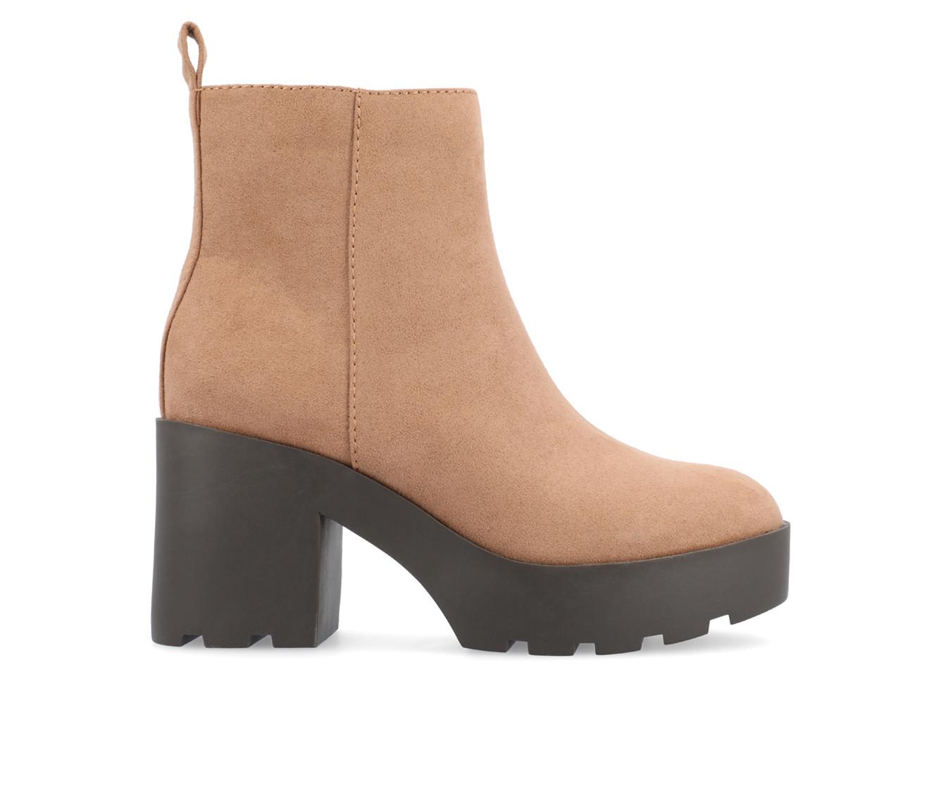 Women's Journee Collection Cassidy Platform Heeled Booties