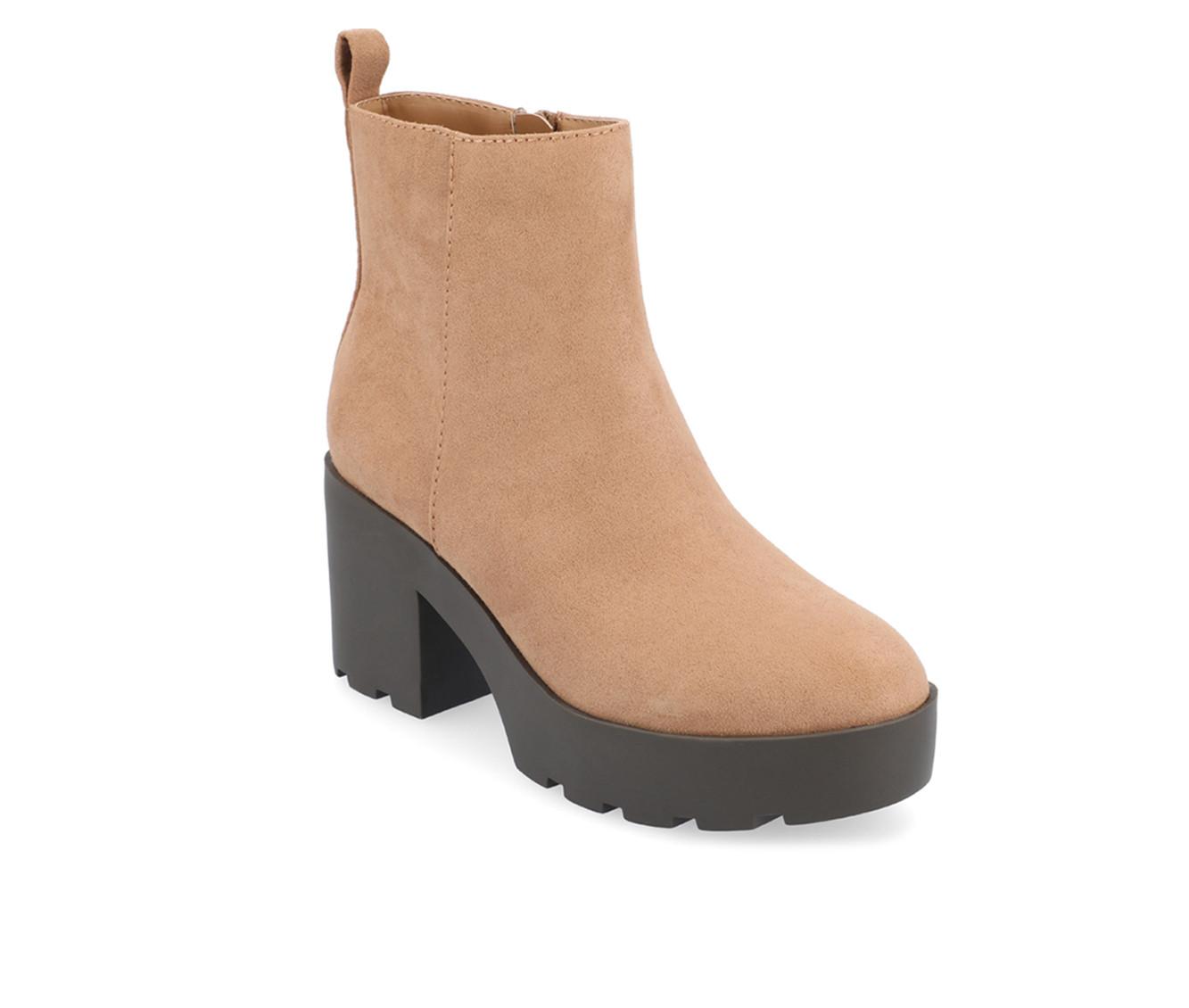 Women's Journee Collection Cassidy Platform Heeled Booties