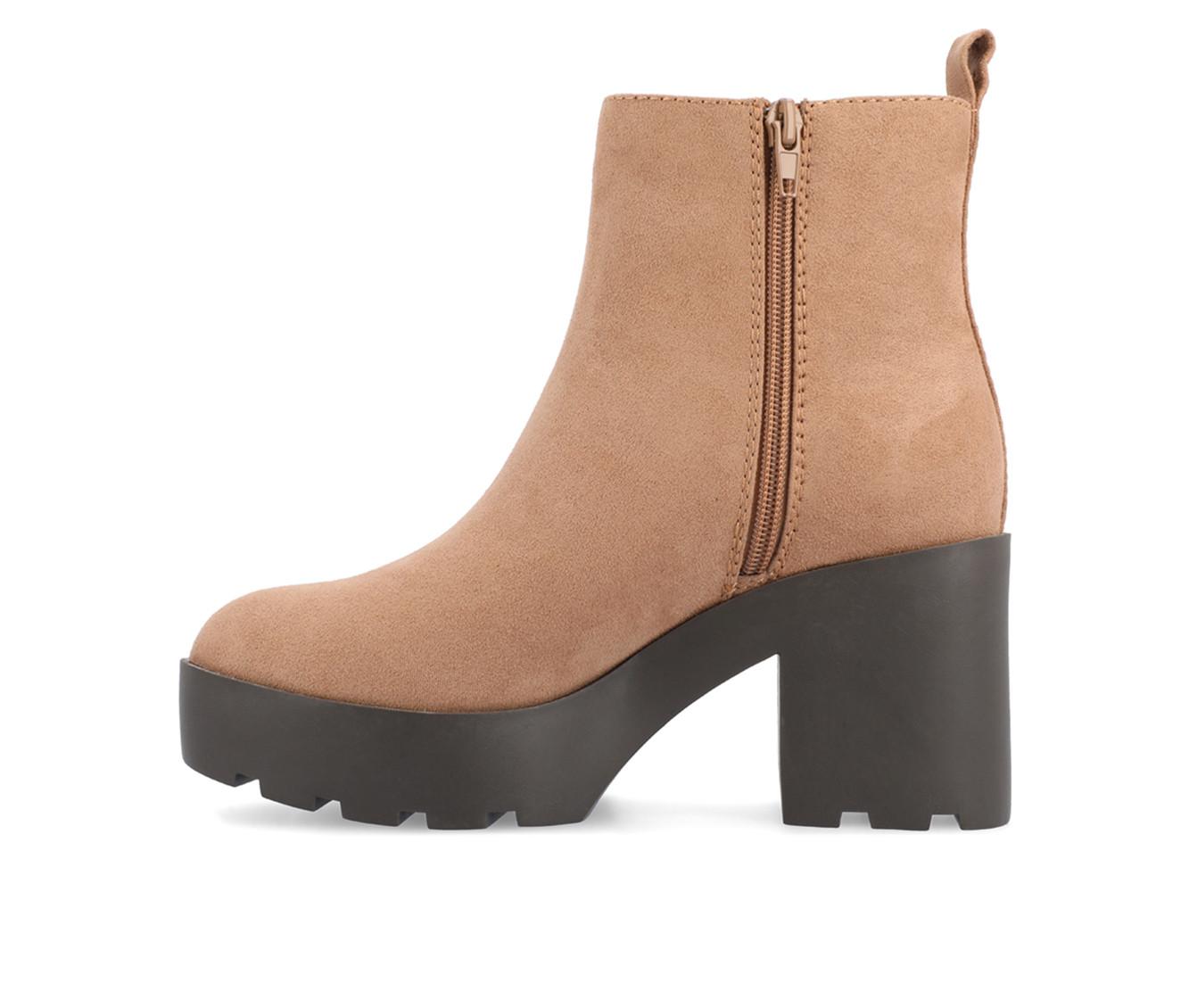 Women's Journee Collection Cassidy Platform Heeled Booties