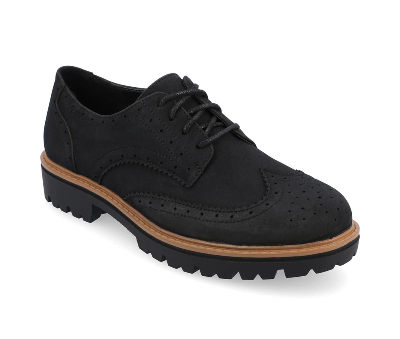 Women's Journee Collection Claudiya Chunky Oxfords