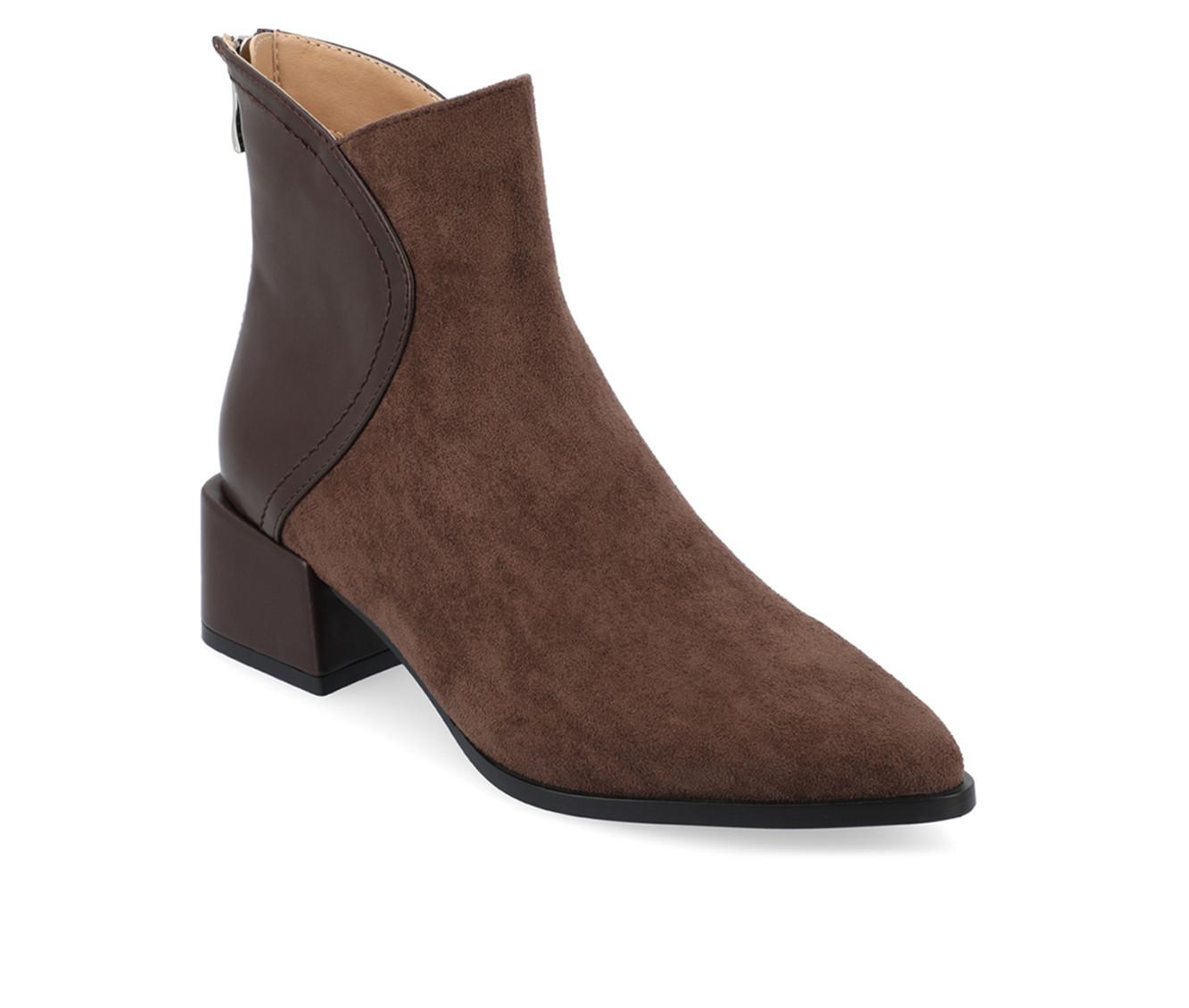 Women's Journee Collection Consuello Block Heel Booties